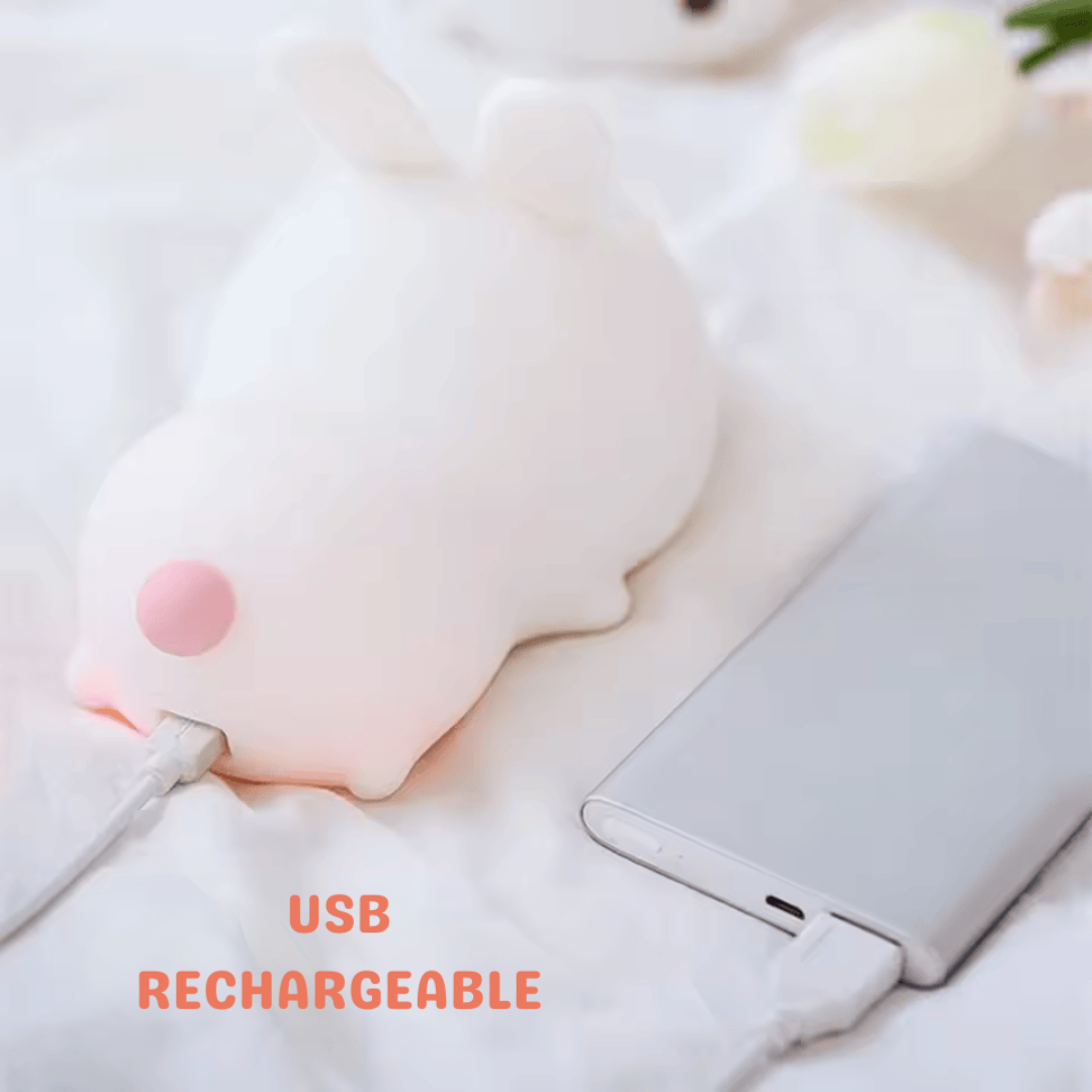 Lámpara de noche RGB Bunny